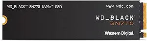 Western Digital SN770 2TB NVMe PCIe Gen4 Gaming SSD