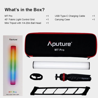 Aputure MT Pro RGBWW Mini LED Tube Light