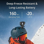 DJI E1DJIOSMOACT4SC Osmo Action 4 4K Waterproof Camera Bundle