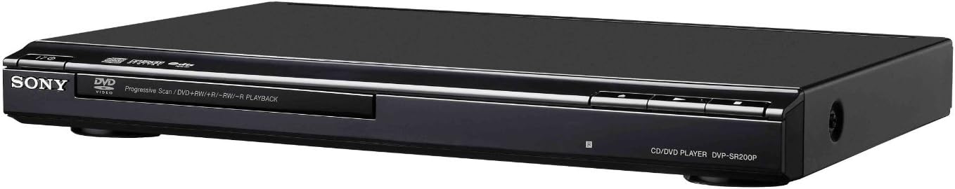 Sony DVP-SR200/B DVD Player Progressive Scan Black