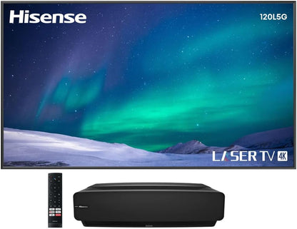 Hisense 120L5G-CINE120A 120" 4K Laser TV & ALR Screen Bundle
