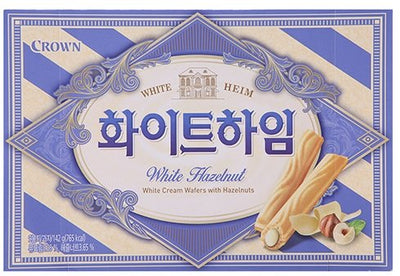 Crown Cream Filled Hazelnut Wafer Cookies 142g