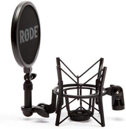 Rode SM6 - Microphone Shock Mount with Pop Shield - Black