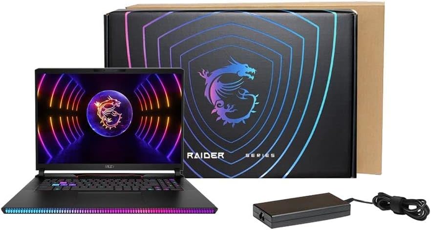 MSI RAIDERGE7813020 Raider GE78HX 17" i9 RTX 4070 Gaming Laptop