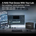 ZimaCube Pro AI NAS with USB4 40Gbps NVMe SSD Enclosure Bundle