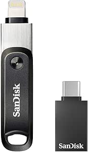 SanDisk SDIX60N-256G-GZFFE 256GB iXpand Flash Drive Go