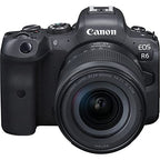 Canon 4082C022 EOS R6 24-105mm Lens Bundle (Renewed)