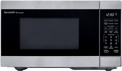 Sharp ZSMC0962KS 0.9 CuFt Stainless Steel Countertop Microwave