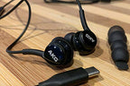 Samsung AKG-TYPE-C-Wired-Velvet-S23 USB-C Earbuds - Black