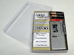 Sony M-645V Microcassette Handheld Voice Recorder — main product image