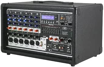 Peavey PVI 6500 6-Channel Powered Mixer 400W Digital Effects