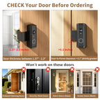 Mamerry No-Drill Anti-Theft Mount for Blink Battery Doorbell 2K+