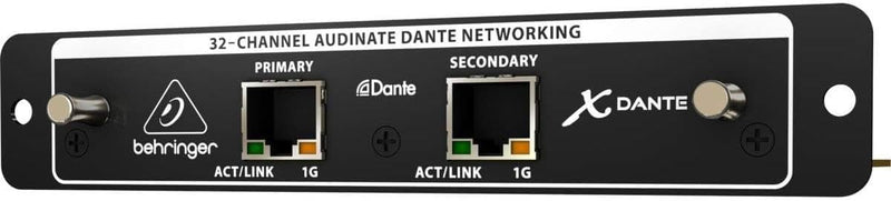 Behringer X-DANTE 32-Channel Audio Interface Card — main product image