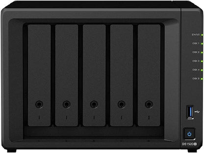 Synology ASIHLAMZ518 DS1520+ 20TB NAS Server