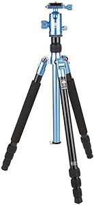 Sirui T-004BX/C-10S Aluminum Tripod with Ball Head Blue — main product image