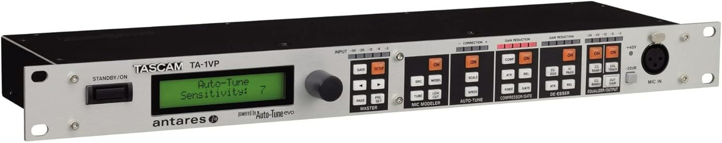 Tascam TA-1VP Vocal Producer Processor Antares Autotune