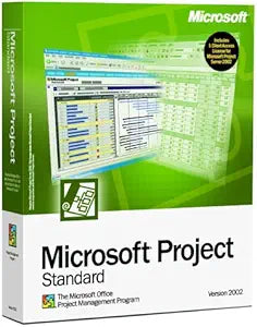 Microsoft Project 2002 Old Version Project Management