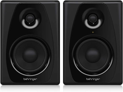 Behringer STUDIO50USB Studio Monitors - 150W Bi-Amped, USB Input