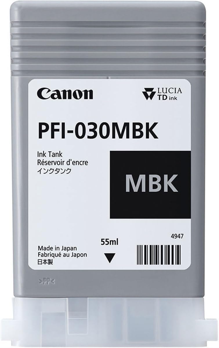 Canon PFI-030 Ink Tank Kit - Matte Black, Black, Magenta, Cyan, Yellow