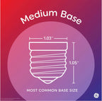 GE Relax LED 3-Way A19 Soft White Light Bulb