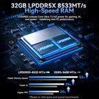 GMKtec K17 Plus Core Ultra 7 AI Mini PC