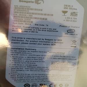 Seagate ST3250820ACE 250GB 7200RPM ATA-100 Internal HDD