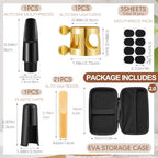 Treela 49-Piece Alto Saxophone Accessory Replacement Kit