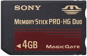 Sony MSEX4G 4GB Memory Stick Pro-HG Duo