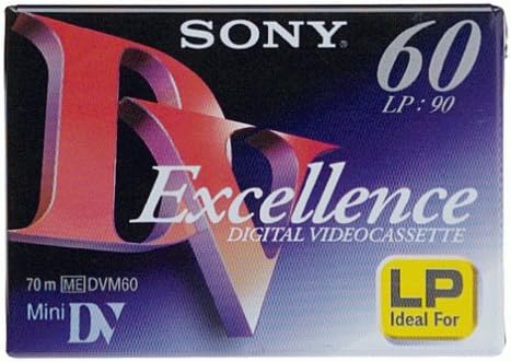 Sony DVM60EX3 MiniDV 60 Minute Excellence Cassette