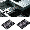 Kfwfuaee NVMe to U.2 SSD Adapter Enclosure with Aluminum Case