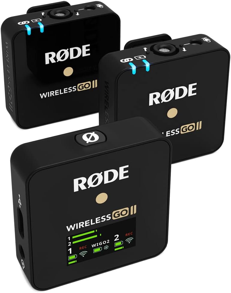 Rode WIGO II Dual Wireless Microphone System — main product image
