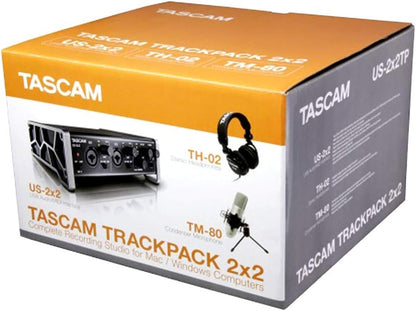 Tascam TASCAM TRACKPACK 2x2 Recording Studio Package