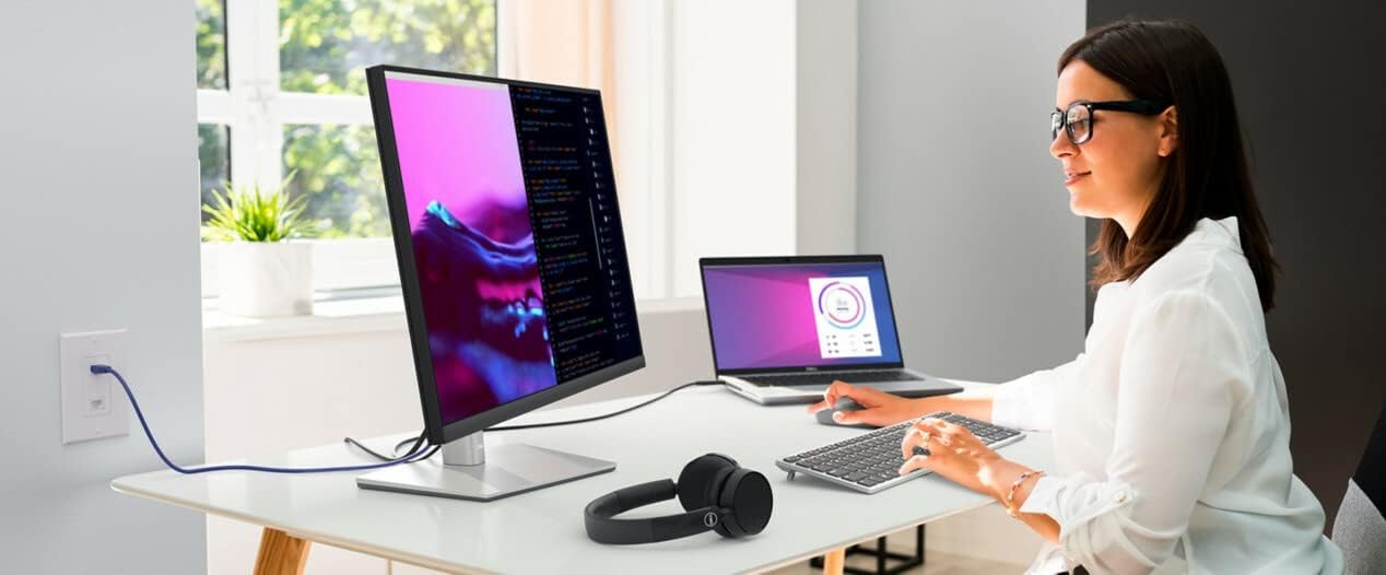 Dell P2723QE 27" 4K USB-C Hub Monitor - Black