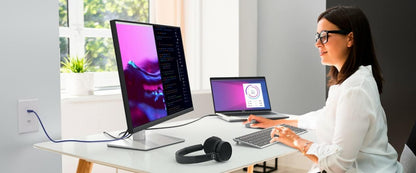 Dell P2723QE 27" 4K USB-C Hub Monitor - Black