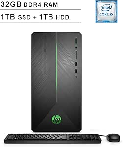 HP Pavilion Gaming Desktop GTX 1660 Ti, i5-9400F