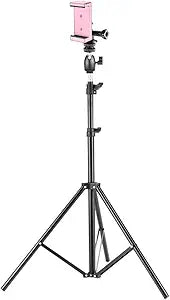 Neewer 90091257 Photo Studio Light Stand with Phone Clip — main product image