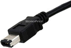 Monoprice 102665 6ft FireWire 6P-4P Cable