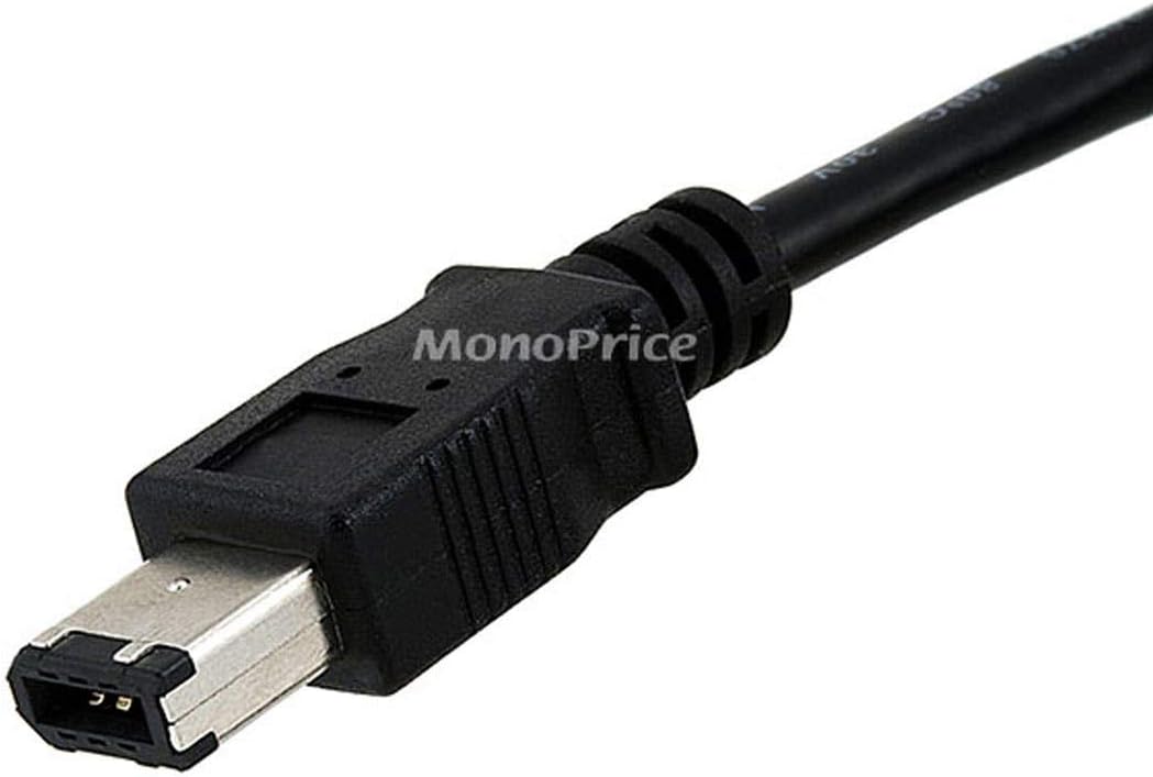 Monoprice 102665 6ft FireWire 6P-4P Cable