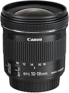 Canon 9519B005AA EF-S 10-18mm STM Wide Angle Lens