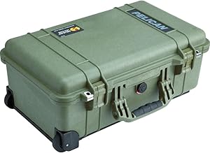 Pelican 1510-000-130 Case with Foam OD Green Carry-On — main product image