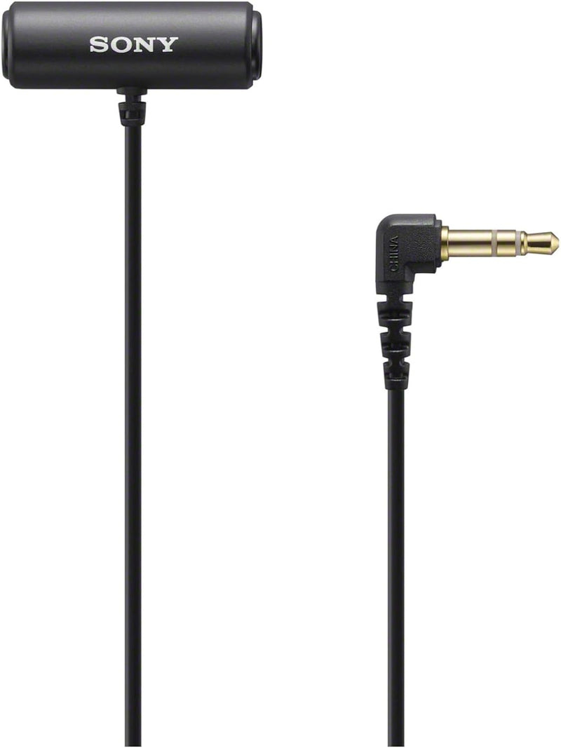 Sony ECMLV1 Compact Stereo Lavalier Microphone — main product image