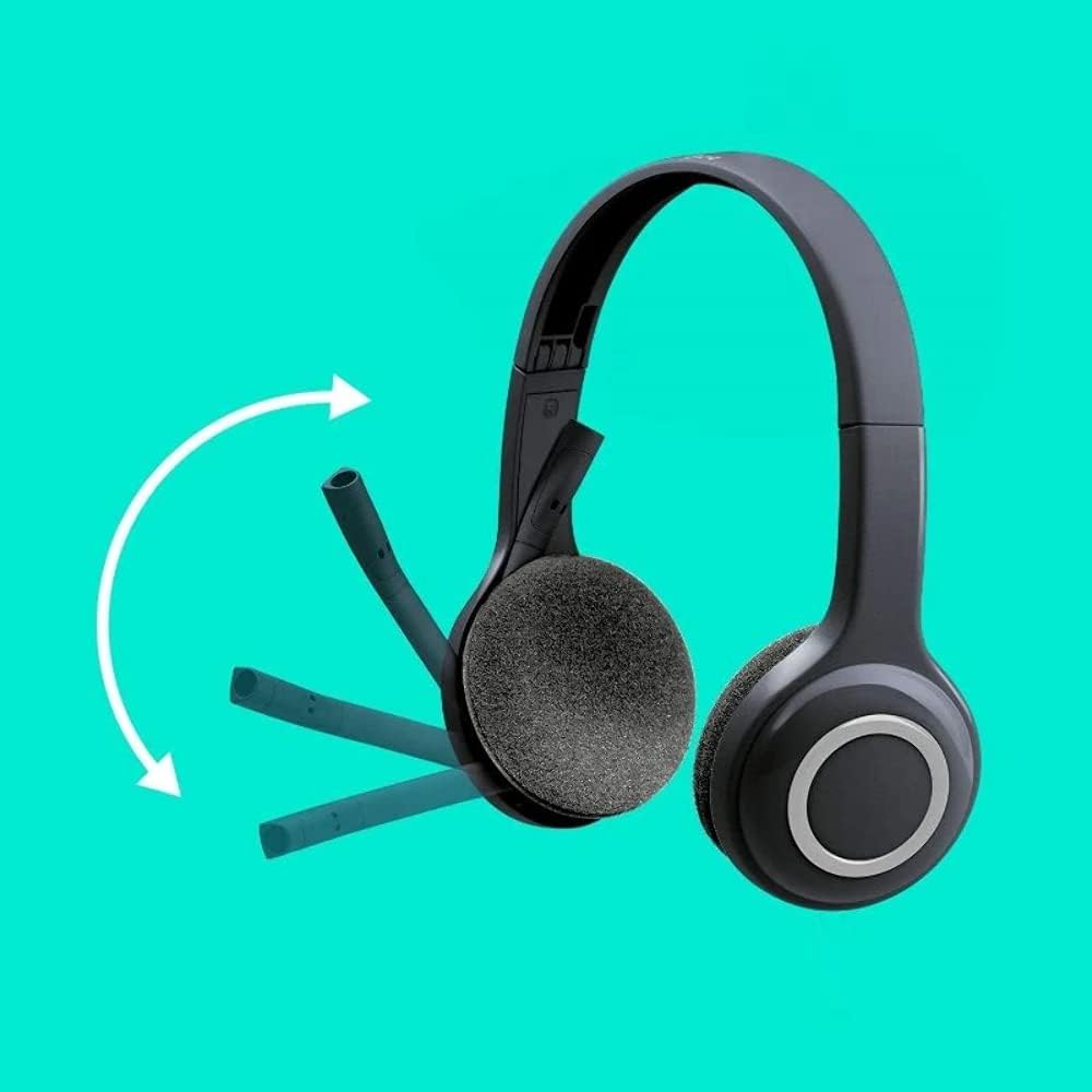 Logitech 981-000341-cr Wireless Headset H600 - Renewed