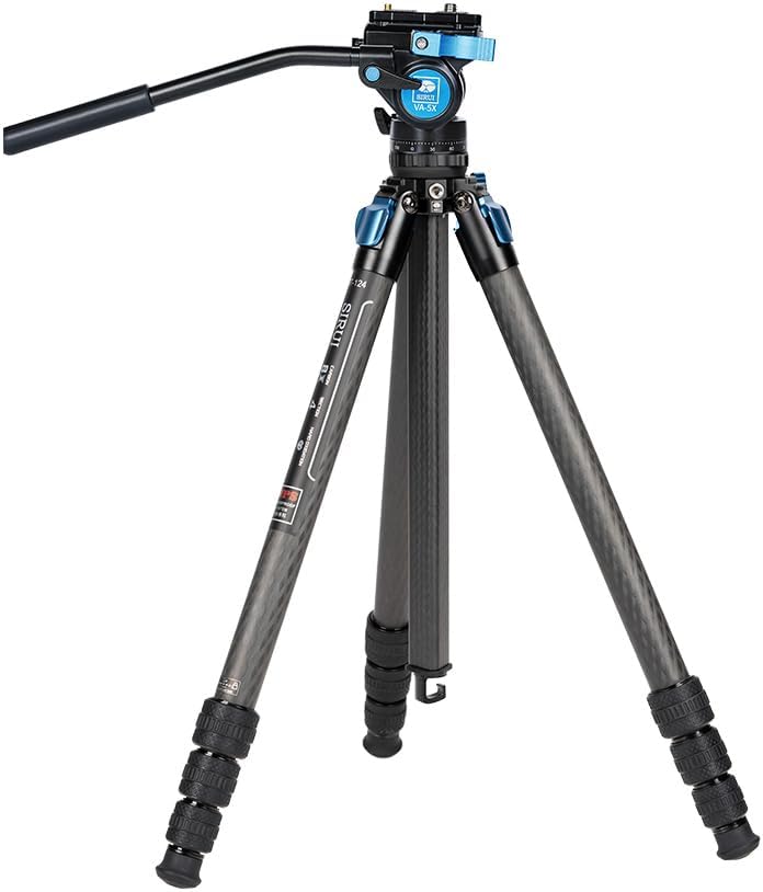 Sirui ST-124+VA-5 Carbon Fiber Tripod with Fluid Head