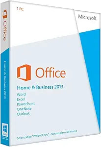 Microsoft T5D-01629 Office 2013 Home & Business PKC