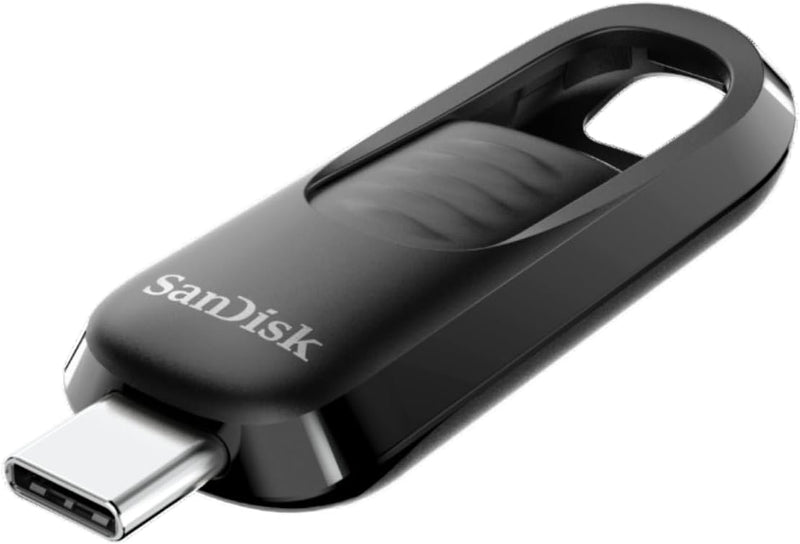 SanDisk SDCZ480-128G-G46 128GB Ultra Slider USB-C Flash Drive — main product image