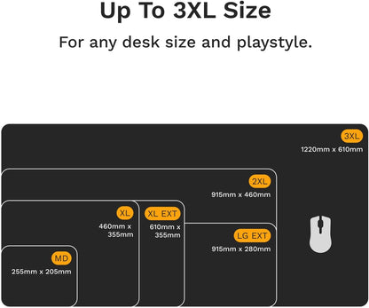 Glorious GLO-MP2 XXL Gaming Mouse Pad Spill-Proof