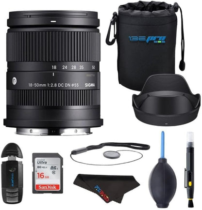 Sigma SGM18-50MML 18-50mm f/2.8 DC DN E-Mount Lens