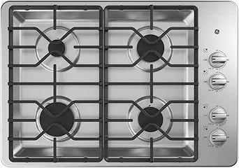 GE JGP3030SLSS 30-Inch Gas Cooktop Stainless Steel