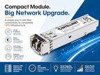 Intellinet 1000Base-SX SFP Multimode Fiber Transceiver, 2-Pack