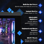 HYPER CYBER Ultra Black Plus Core Ultra 9 Gaming Desktop PC